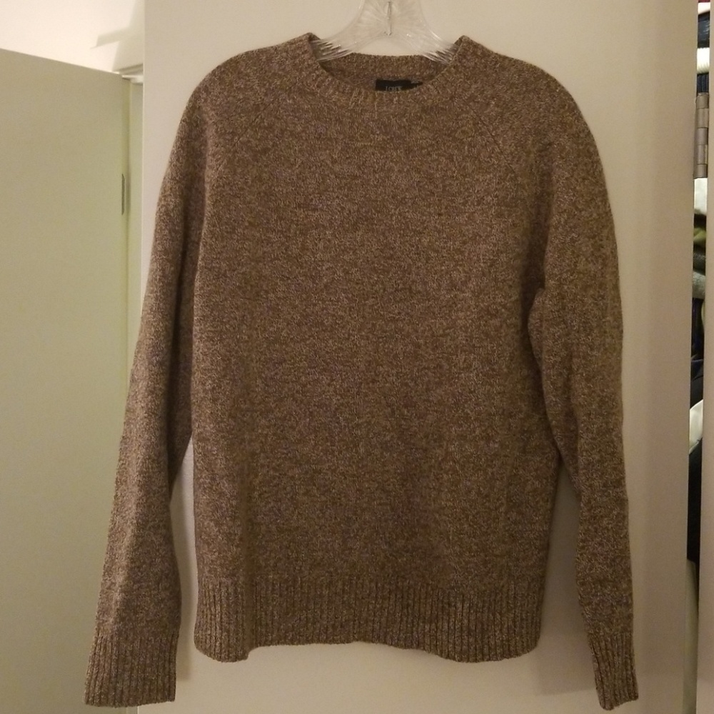 JCrew Marled Beige Sweater - Size Small